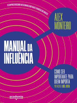 cover image of Manual da influência